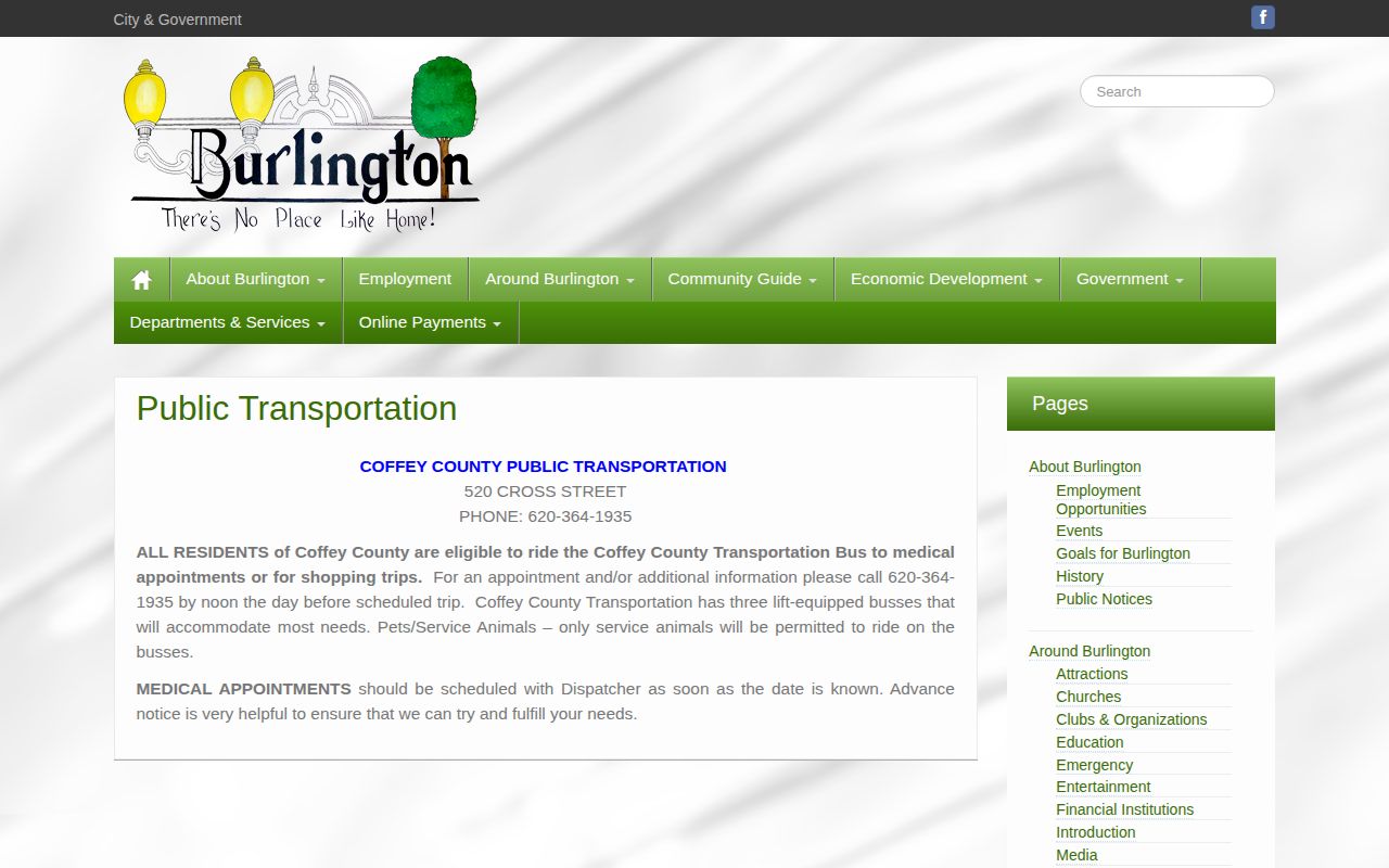 Coffey County transportation option after release